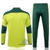 Palmeiras Trainings Sweatshirt Pak Quarter-zip 2021-22 Groene - Heren